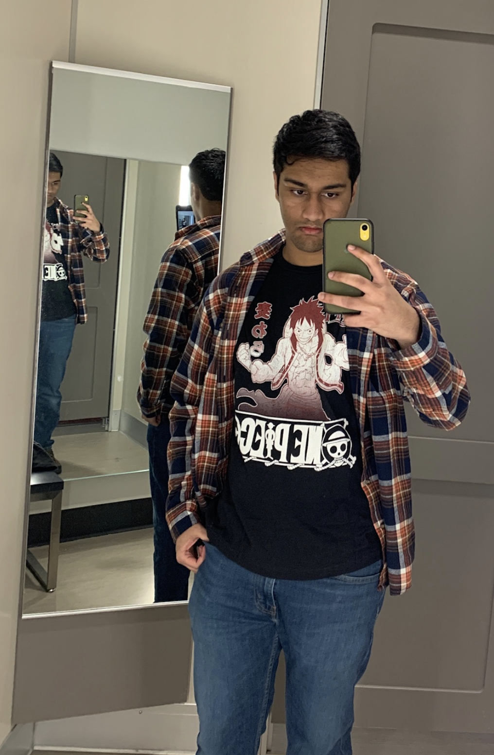 He did NOT put it on